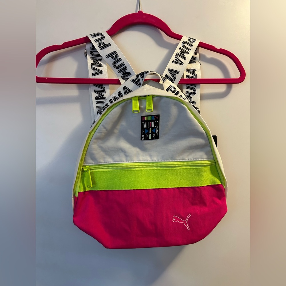 New Puma neon tailored sport mini backpack